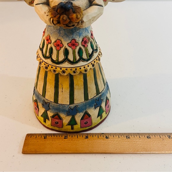 VTG 2002 Jim Shore Heartwood Creek for Enesco Angel of Love Figurine #F108924 - Picture 10 of 10